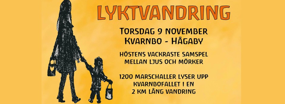 Lyktvandring med Eldshow