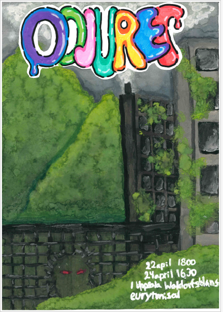 Välkomna att se klass 8:as teater ”odjuret”